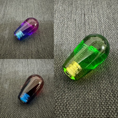 Dual color transparent arcade - transparent,