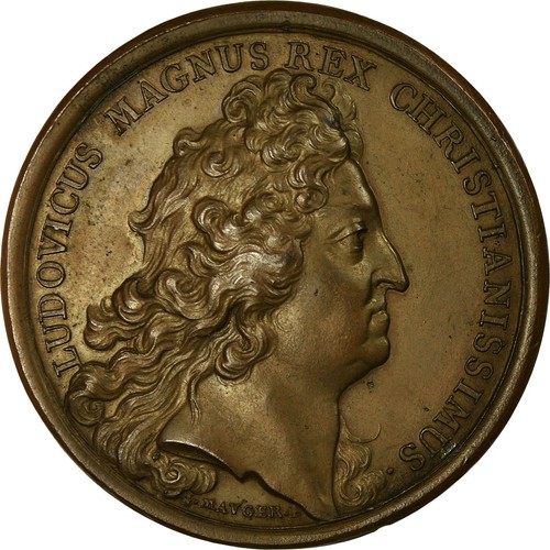 France médaille louis xiv - louis,