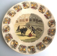 Assiette Sarreguemines U&C