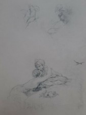 Couple Lit Baiser HENRI LE