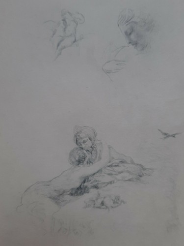Couple lit baiser henri - henri, le