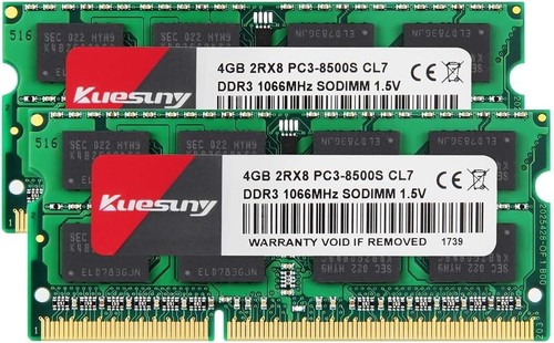 8go kit ddr3 1066mhz - ddr3,