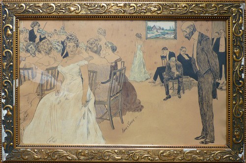 Grand dessin original - , de