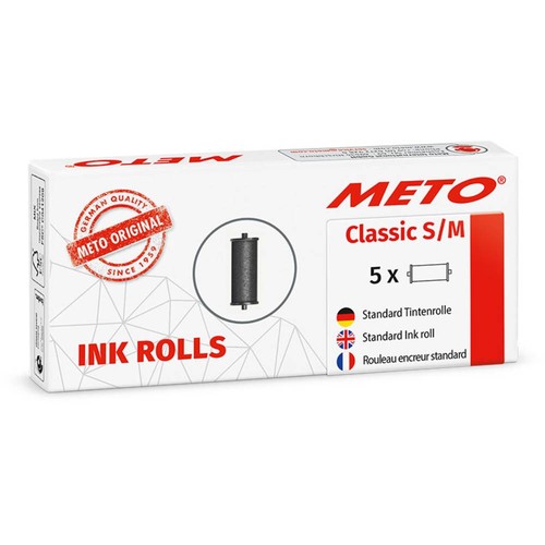 Meto rouleau encre pour - meto, à