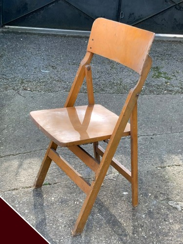 Ancienne chaise pliante - , en