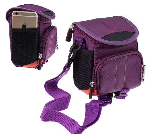 Navitech purple camera bag for - navitech,
