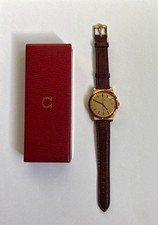 Omega Geneve Vintage Date or Rond Automatique Montre Hommes Authentique Working