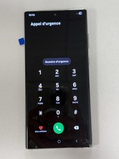 Ecran Complet Com SAMSUNG GALAXY S21 ULTRA NOIR 5G G998B avec défaut