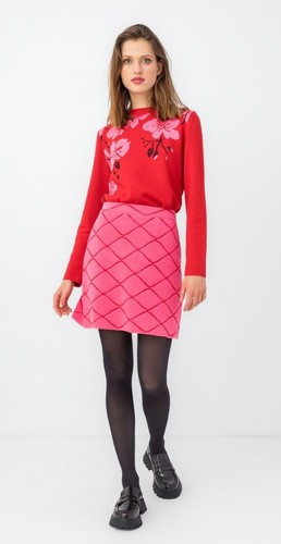 Ivko pull jacquard - ivko, fleurs