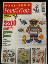 Magazine Point de Croix n°2 Spécial Collector + de 2200 motifs beaux jours