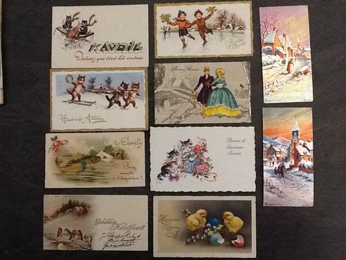 Lot petites cartes - lot, 10
