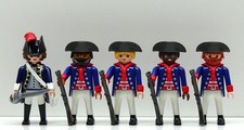 5 X MARINE SOLDAT Playmobil À