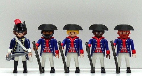 Marine soldat playmobil à - 5,