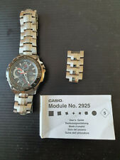 MONTRE HOMME CASIO 2925 - CHRONO - BRACELET ACIER INOXYDABLE - PILE HS