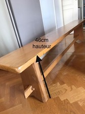 1 banc en Chêne massif