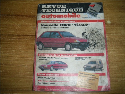 Revue technique rta - technique, ford