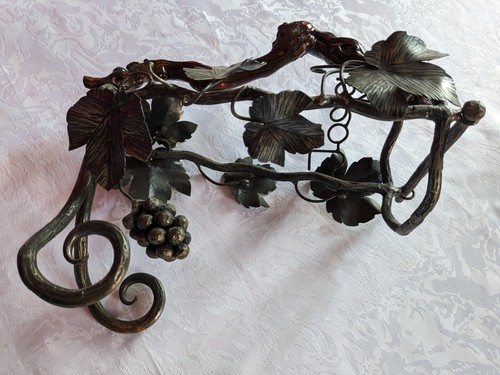 Porte bouteille fer forgé - porte-bouteille, en