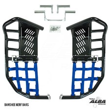 Yamaha Banshee YFZ 350 Nerf Barres Pro Peg Alba Racing Noir Bleu 207-T7-BL