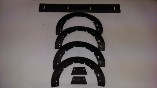 Auger paddles scraper blade - &,
