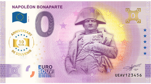 Billet souvenir 2025 france - billet,