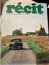 Mensuel d'information du réseau CITROËN RECIT AVRIL 1979 N°33 CX 2CV TRACTION