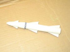 FJ Fusée peinte BLANCHE pour camion pacific militaire convo spacial france jouet