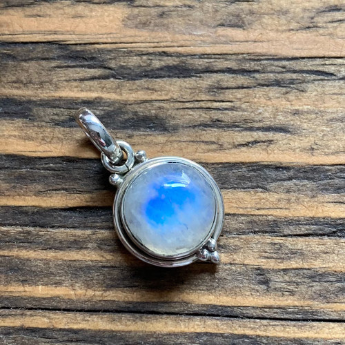 Pendentif handmade argent - en,