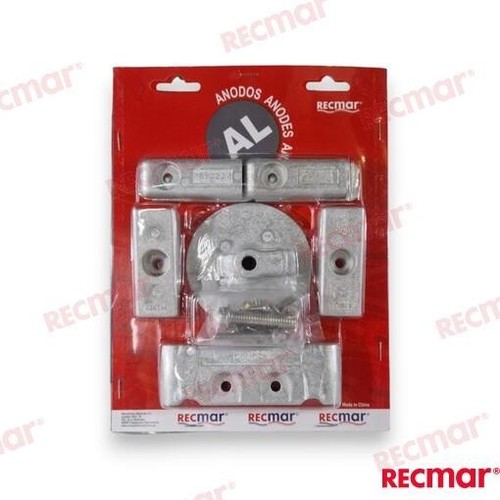Kit anodes aluminium moteurs - anodes,