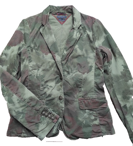 Veste blazer camouflage floral