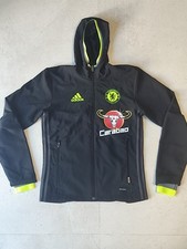 Adidas Chelsea FC Veste à capuche Carabao 2016/17 – Noir Jaune fluo – Taille XS 