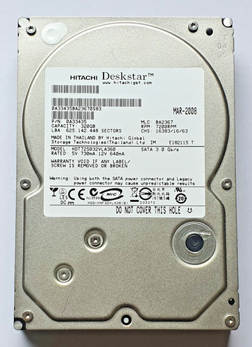 Disque dur 320 - , hitachi
