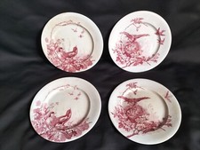 Vieillard / 4 assiettes en