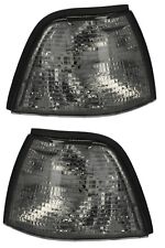 CLIGNOTANT AVANT DROIT + GAUCHE BMW 3 E36 09.1990-09.1993 NOIR FUMé