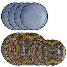 Arthur Krupp - Service Vaisselle Set 12 Pièces Mandala Porcelaine
