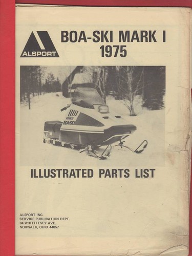 1975 alsport boa ski mark - ,