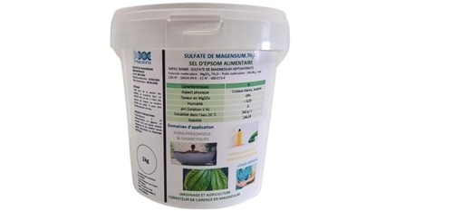 1kg sel epsom alimentaire - sel, d'epsom