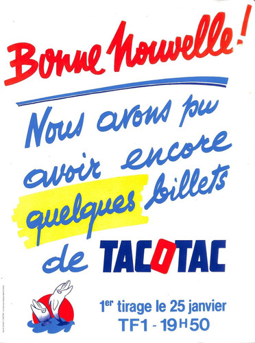 Affiche poster loterie - affiche,