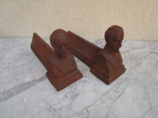 Paire de chenets anciens