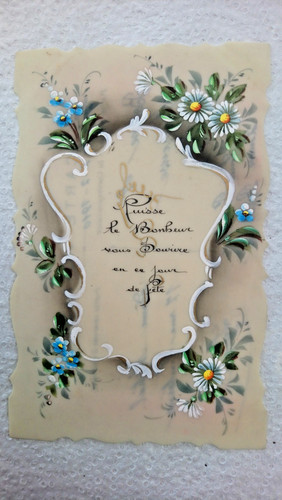 Cpa fantaisie celluloid - fantaisie,