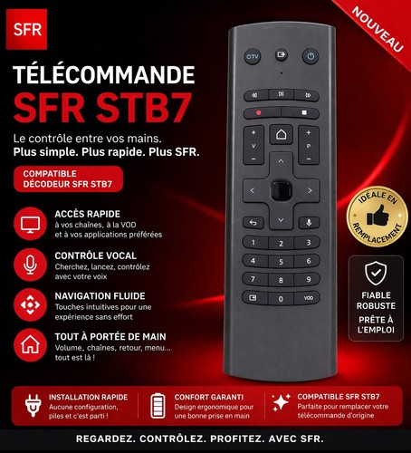 Télécommande décodeur - télécommande, la
