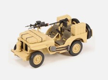 MOTOR CITY CLASSICS - Véhicule militaire - JEEP Willis British Sas avec arme ...