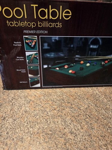 Table top billiards pool - ,
