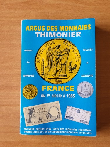 Livre numismatique argus des - numismatique,