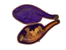 Collection, fume-cigare en écume et bakélite vers 1900