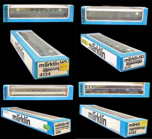 Train marklin 4 voitures - ho,