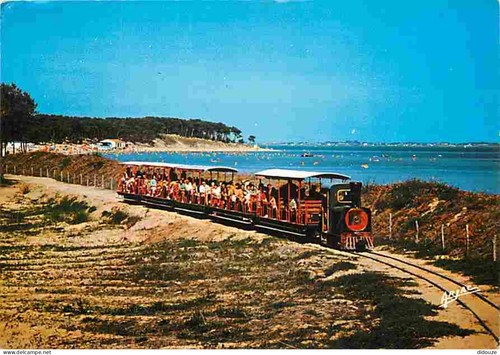 Carte postale trains - carte,