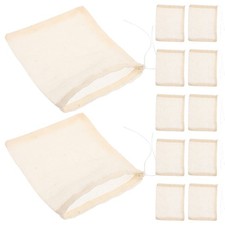  25 Pcs Sachets De Tisane Thé Réutilisable Cordon Sacs Filtre À Café Filtrant