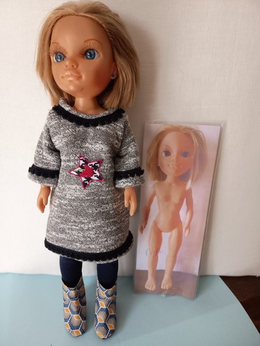 Vêtements pour poupée nancy - pour,