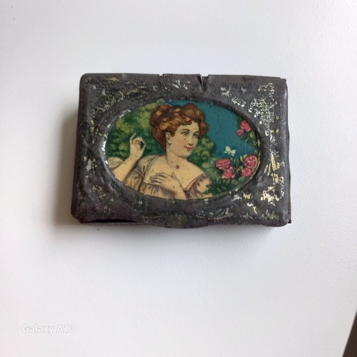Boîte tôle lithographie - boîte,