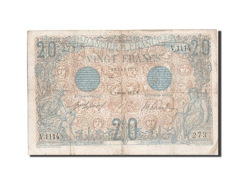 Billet france francs 20 - 20, francs,